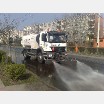 Water truck for road pressure washing 