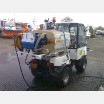Water truck for pavement pressure washing 