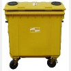 Plastic container 1,100l PAP + PLASTIC + GLASS