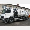 A road tanker for the transport of hazardous waste