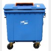 Plastic container 1,100l PAP + PLASTIC + GLASS